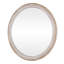 Miroir mural 30 po rond en bois massif de style campagnard, miroirs décoratifs rustiques Boho Circle pour salle de bain, miroir mural Shabby Chic