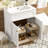 30'' Single Bathroom Vanity With Ceramic Top-975642292