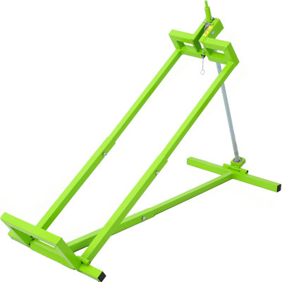Levage facile pour tondeuses à gazon, poussoir de levage de tracteur d'une capacité de 800 lb, tondeuse autoportante, aide au nettoyage, universel, relevage de tracteur à gazon, tracteur à gazon + inclinaison réglable à 45 °