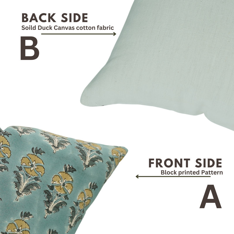Housse de coussin Boho, housse de coussin moderne de ferme 18 x 18 pouces, housse de coussin canapé Mormukut, Carré