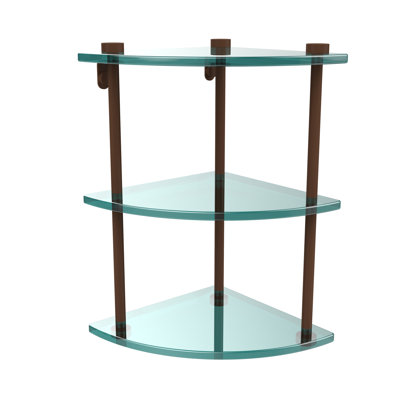 Gober 3 Piece Triangle Corner Shelf