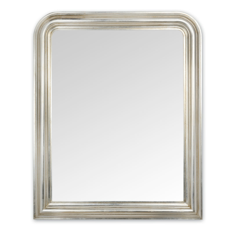 Criswell Arch Wall Mirror, 111cm H x 83cm W x 5cm D, Silver