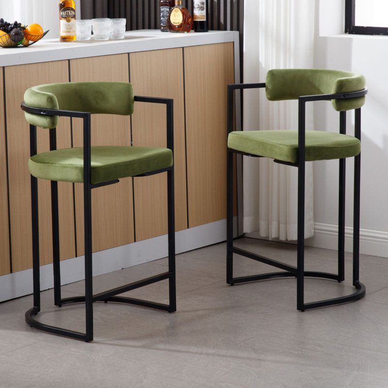 Adelynn Counter Stool, Green