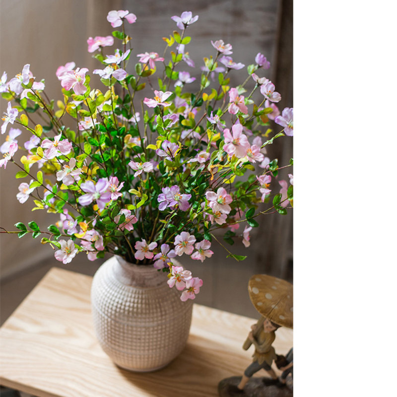Tige de gaura en soie, 5 tiges, Rose