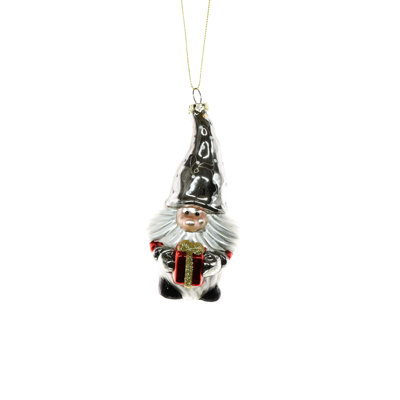 4.75'' Handmade Glass Hanging Figurine Ornament