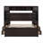 Arnitha 4 Drawers Storage Platform Bed with Bookcase Headboard-631809511-622751875
