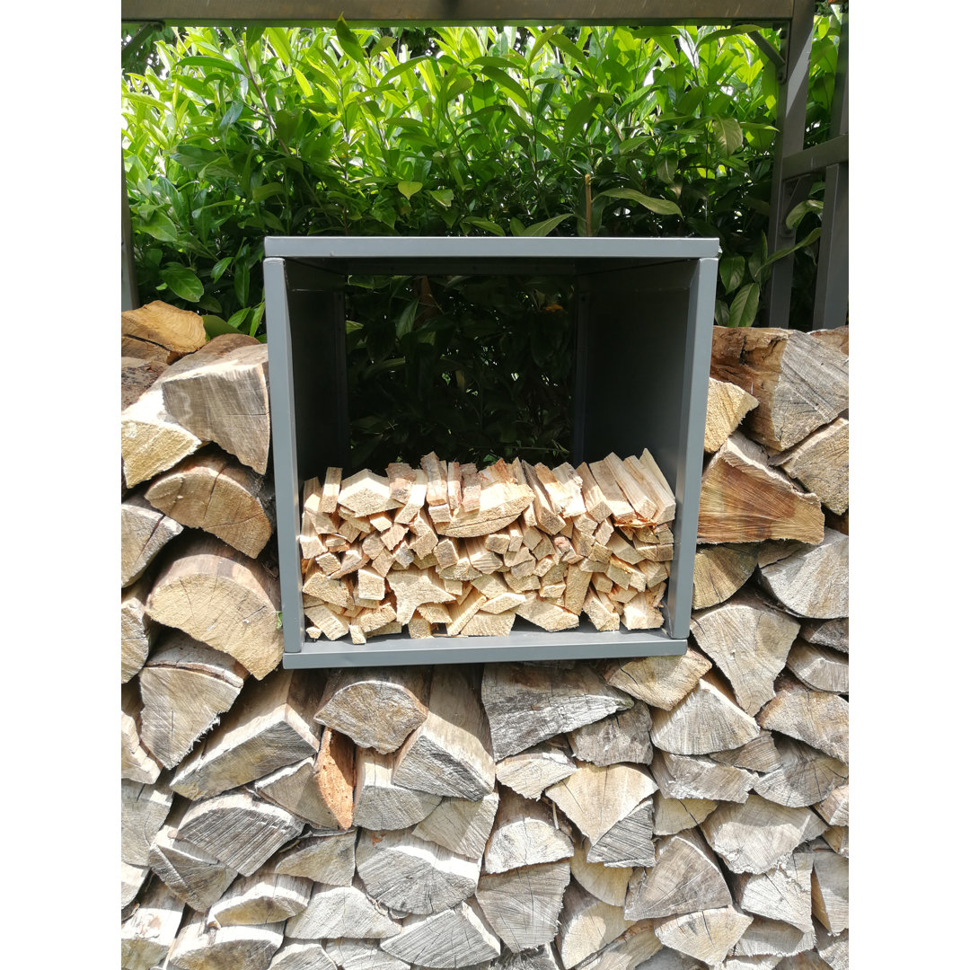 48cm W x 68cm D Metal Log Store