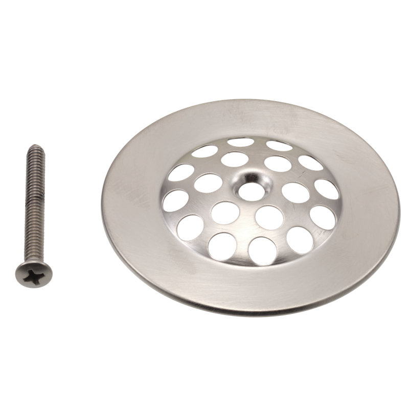 Dome Strainer with Screw, Brushed Nickel