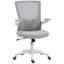 Fauteuil de bureau ergonomique, chaise de bureau avec support lombaire, beige-1453722890