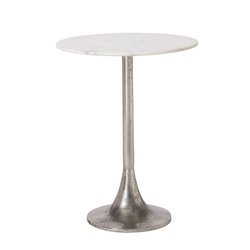 Eloa Table, White, Gray