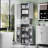 Bathroom Storage Cabinet with Multi-Functional Storage Space, Drawer with Slide Rails, Adjustable Shelf, Grey