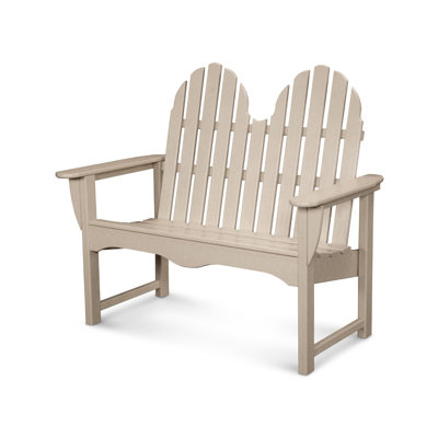 POLYWOOD® Classic Adirondack 49" Garden Bench