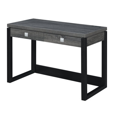 Sarhan Writing Desk with Built-In Electrical Outlet