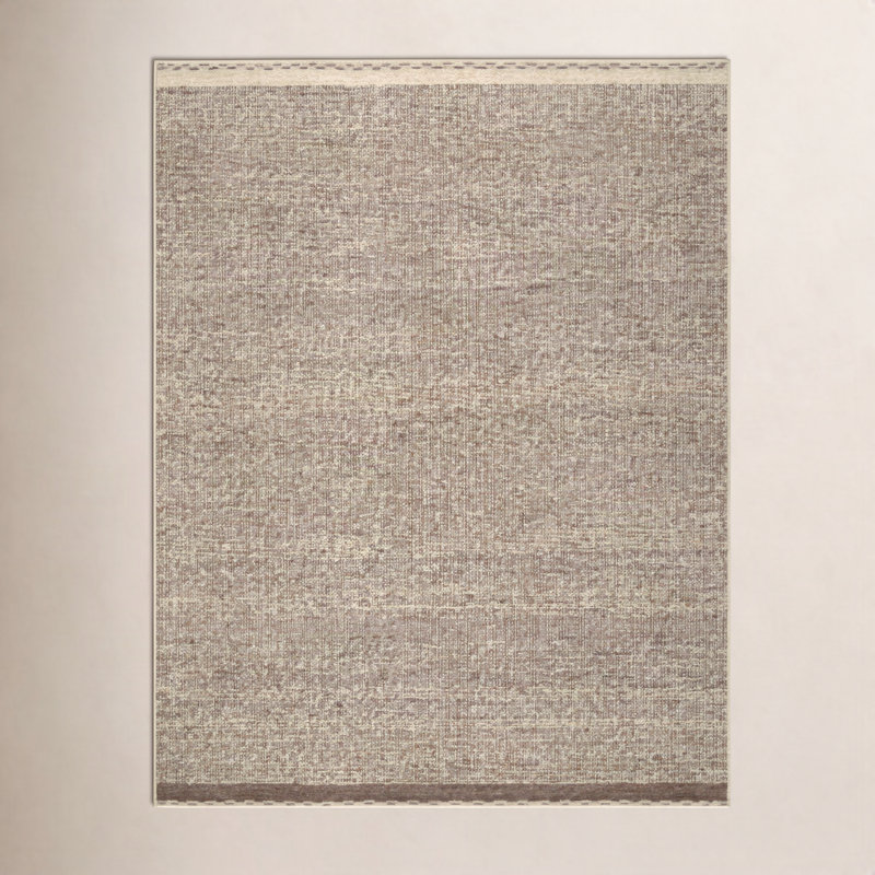 Hand-Woven Geometric Rug, Rectangle 8'10" x 12'