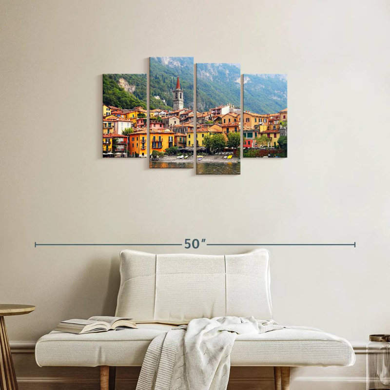 Varenna Town, 22" H x 36" W