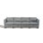 Convertible Sectional Sofa with Storage Seat