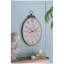 Horloge murale antique blanche 18 "x 29", horloge traditionnelle rétro