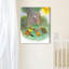 «Sweet Nap», reproduction sur toile tendue-25597045