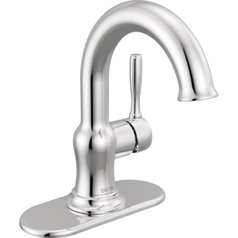 Single Handle Bathroom Faucet, Chrome