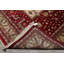 Tapis traditionnel bourgogne en laine noué à la main 9 x 11 pi 9 po Shirvan