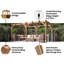 Dunster House Wooden Pergola Kit DIY Plants Frame Garden Structure Pressure Treated Utopia-116479870