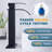 Single-handle Bathroom Faucet with Drain Assembly-101020936