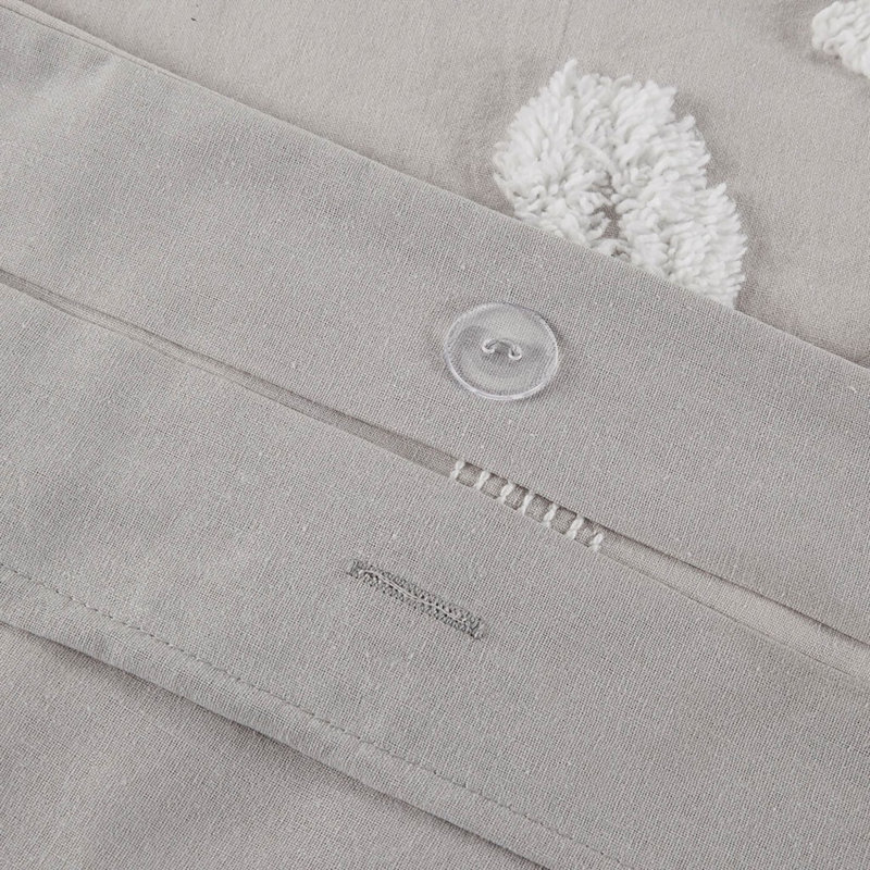 Premium Cotton Chenille Bedding Set, Farmhouse Style, King Size