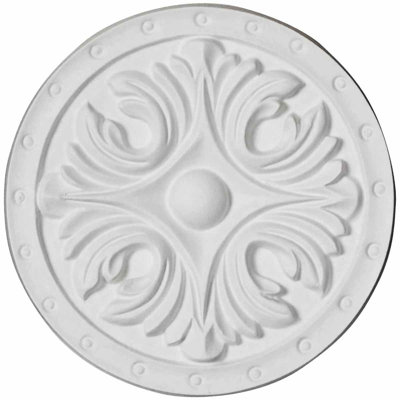 Bordeaux 5.875'' H x 5.875'' W x 625'' D Urethane Rosette Applique