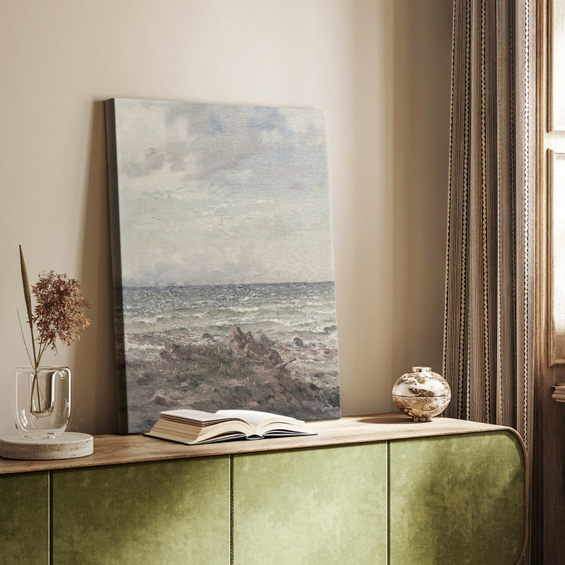 Paysage rétro CLxxxviii - galerie Cavas, H 48 po x l 32 po