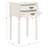 Solid Wood 2 - Drawer End Table-124081094