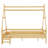 Full House Twin Platform Bed with Stairs, Solid Wood Kids Bed Frame, Low Profile Fun Design, Natural-1710143845-1710143866