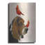 Basset hound and Birds par Fab Funky - reproduction d'art sur métal sans cadre-588332789