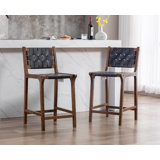 Pangita Solid Wood Counter Stool