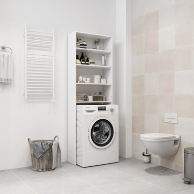 Awaiz Solid Wood Over The Toilet Storage