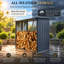 Support d'extérieur en bois 7x3