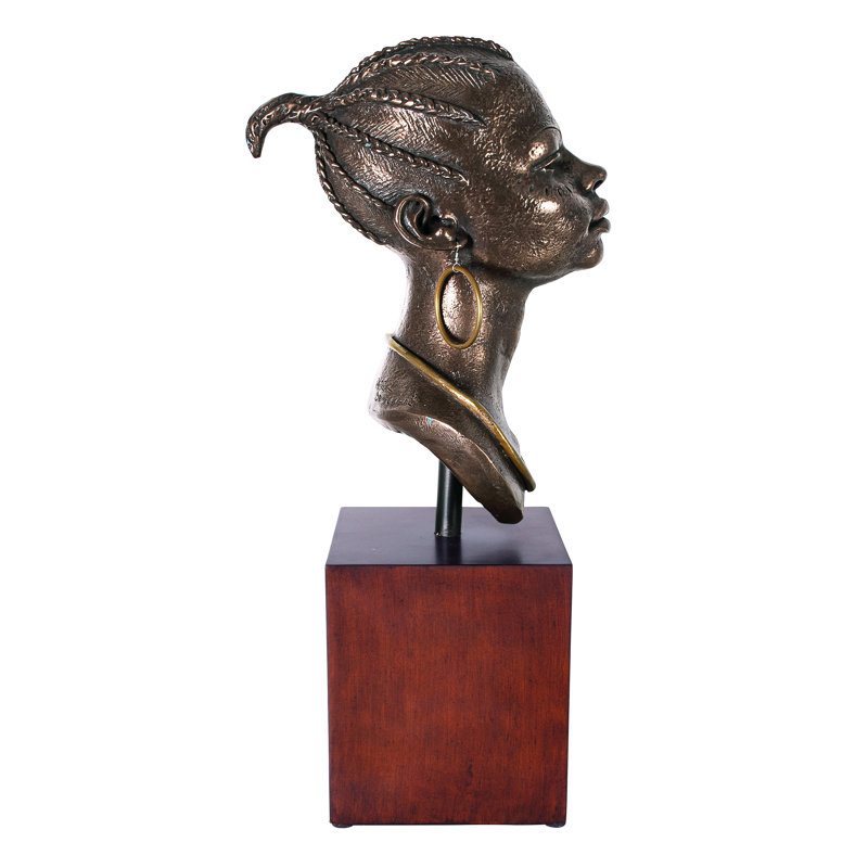 African Princess Bust