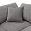 Canapé modulaire en chenille modulaire à 6 places en U avec repose-pieds 130 po Meadow-385489081