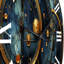 Horloge murale en métal-93395100