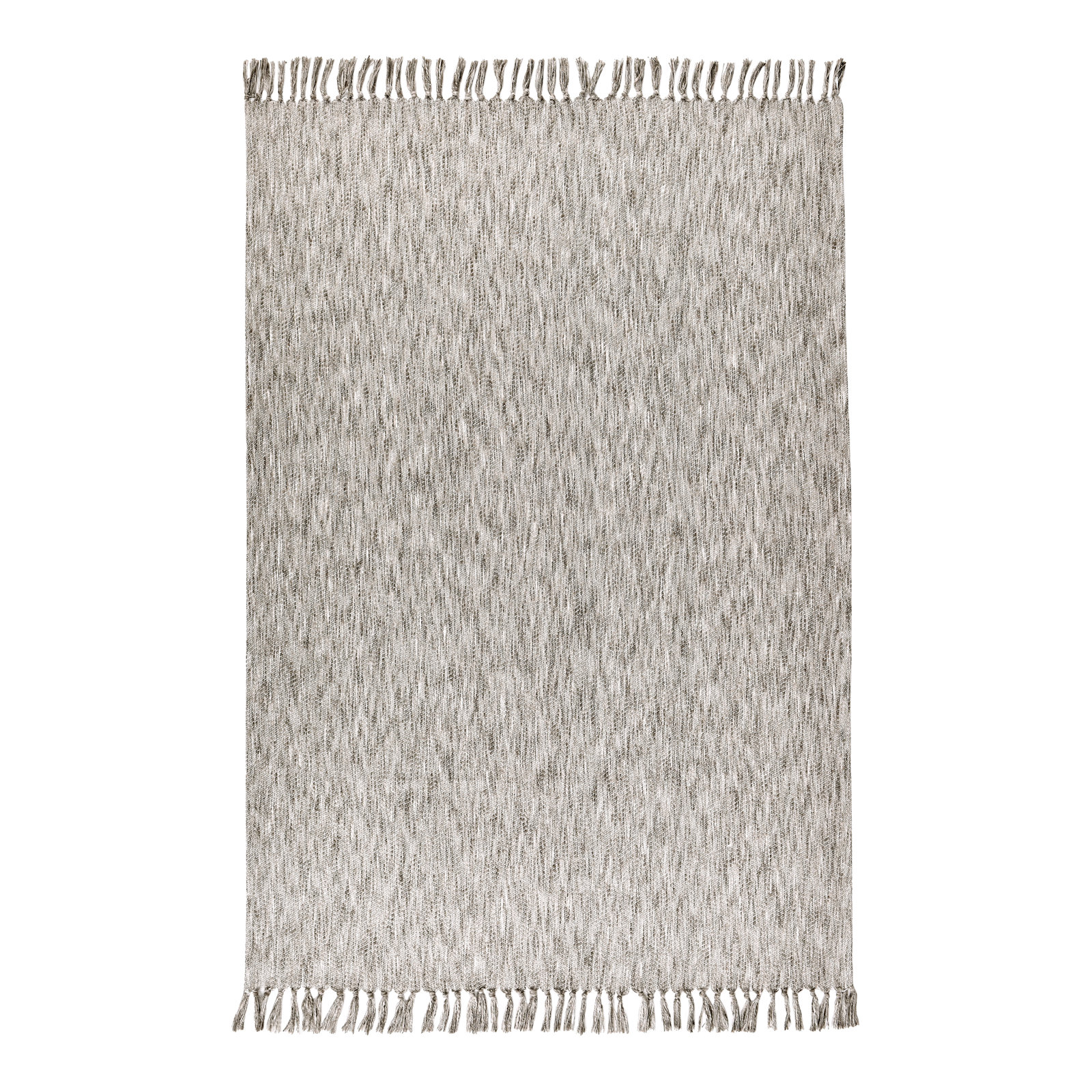 Sharma Hand Woven Throw Blanket, Beige