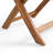 Rolston 26" W Solid Wood and Wicker 3-Piece Folding Bistro Set -1358933704