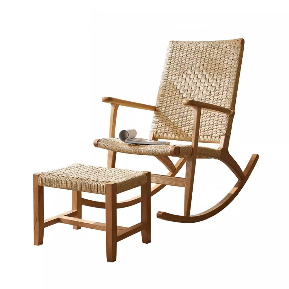 ChairVogue Simple modern household solid wood rocking chair | Wayfair