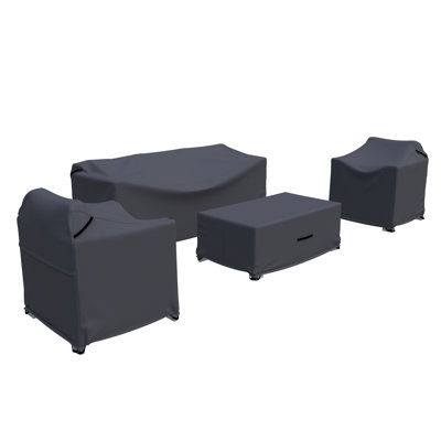 Brandtley Outdoor Metal Seating Group Cover
