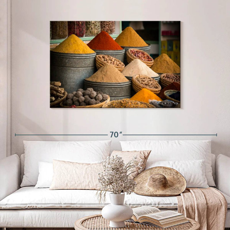 Yarlin Moroccan Souk Spices, 30" H x 45" W