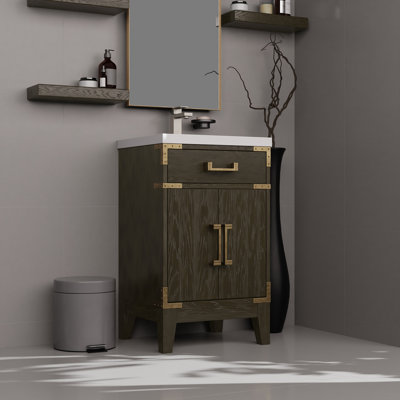 Single Bathroom Vanity with Top