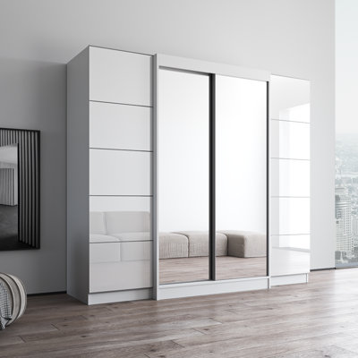 Manufactured Wood Armoire by Meble Furniture