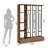 70.9" Wall Room Divider With Display Shelves, Modern Freestanding Room Divider Screen With Sturdy Base, Wall Partition For Home & Office-467286723