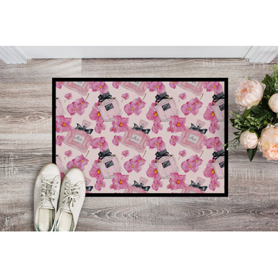 Belinda Non-Slip Floral Doormat