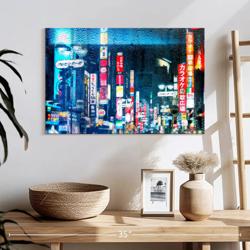Sireci Tokyo Bluish Reflection, 16" H x 24" W