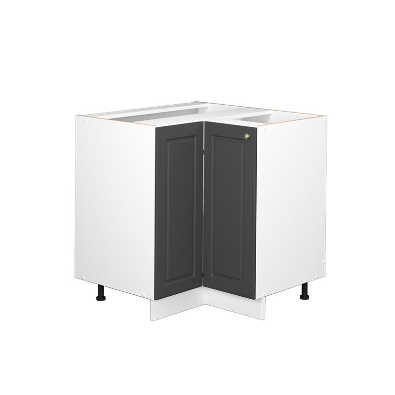 Fame 311 + front ant gold country house_80.5 x 82 x 51.6, White/Grey