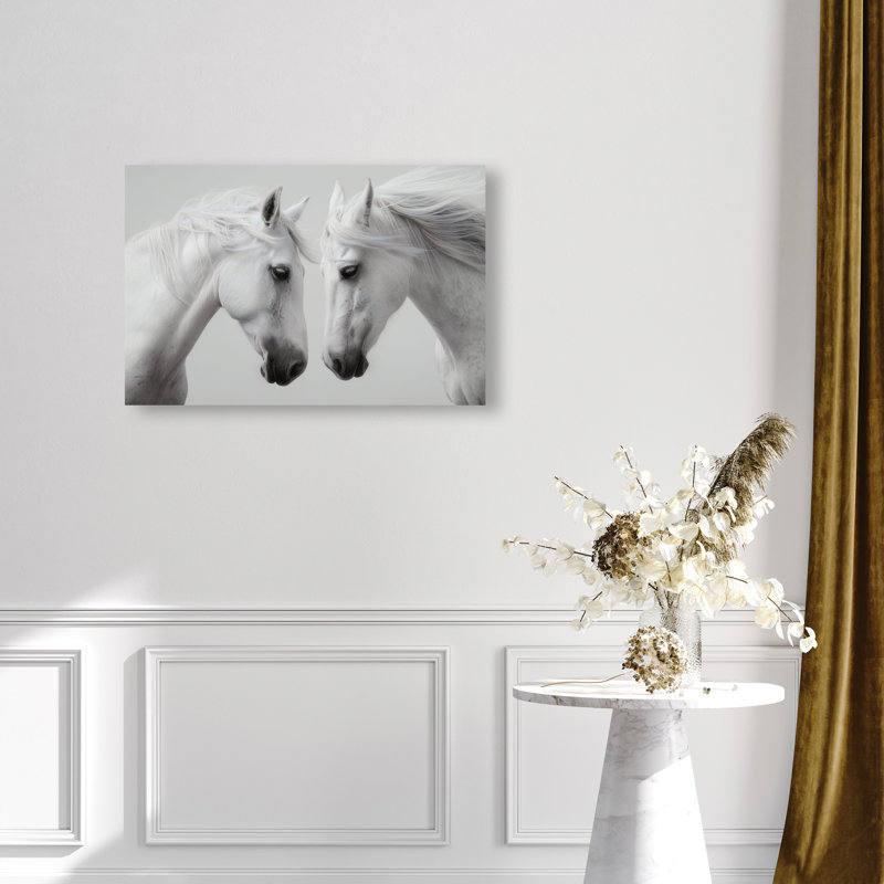 Twin Souls II Print by Oliver Gal, 10"H x 15"W, Gallery Wrapped